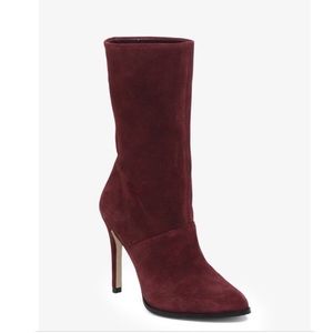 BCBG | Valor Mid-Calf Suede Bootie Size 8.5